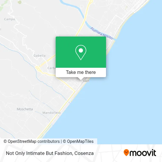 Not Only Intimate But Fashion map