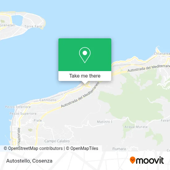 Autostello map