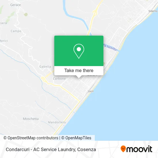 Condarcuri - AC Service Laundry map