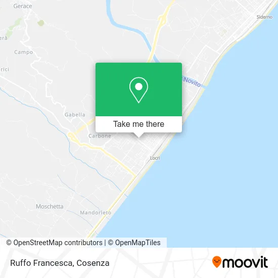 Ruffo Francesca map