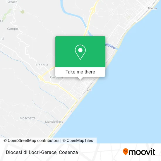 Diocesi di Locri-Gerace map