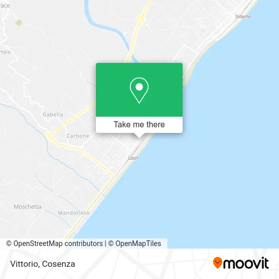 Vittorio map