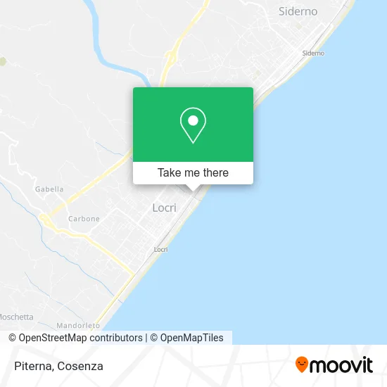 Piterna map