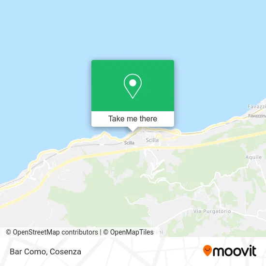 Bar Como map