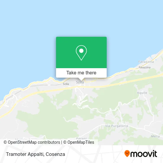 Tramoter Appalti map