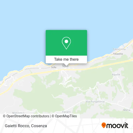Gaietti Rocco map