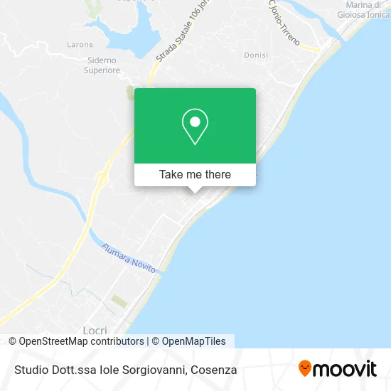 Studio Dott.ssa Iole Sorgiovanni map
