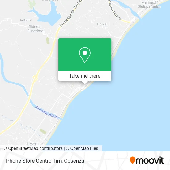 Phone Store Tim Center map