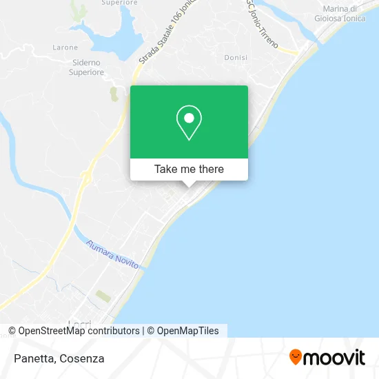 Panetta map