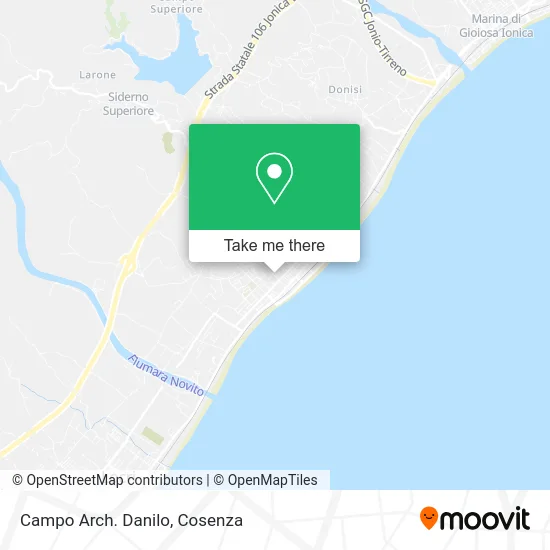 Arch. Danilo Field map