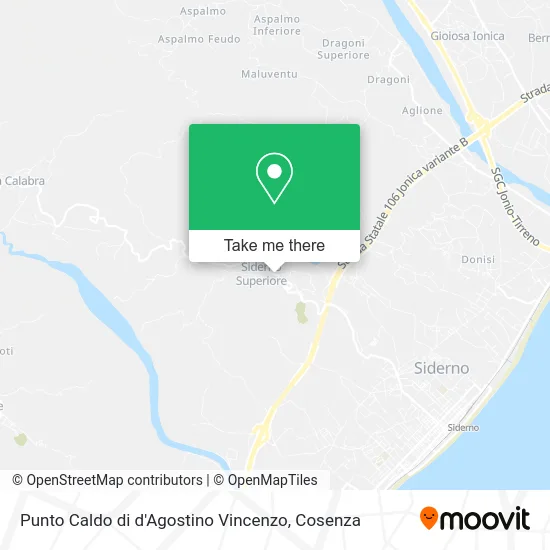 Punto Caldo di d'Agostino Vincenzo map