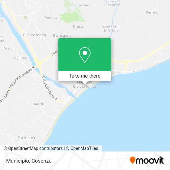 Municipio map