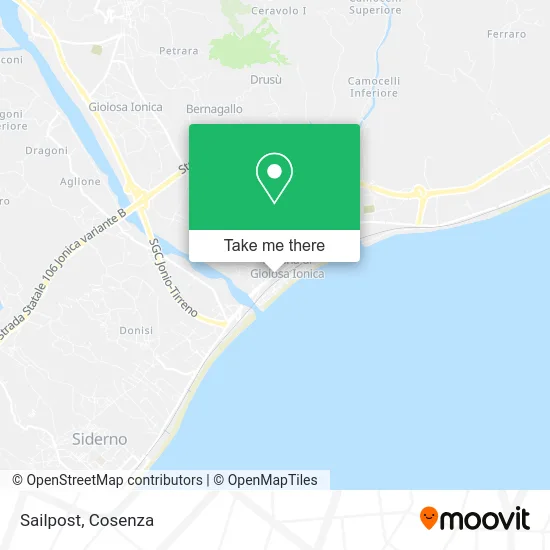 Sailpost map