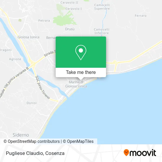 Pugliese Claudio map