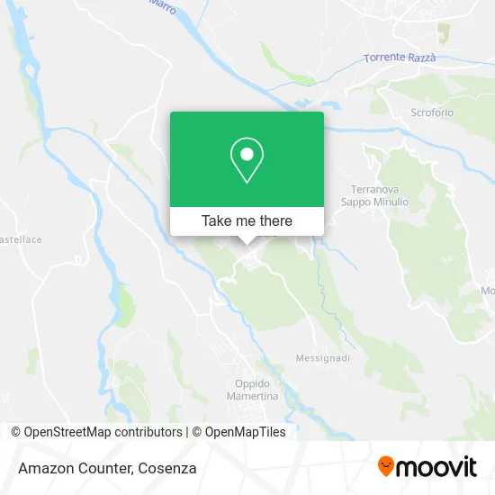 Amazon Counter map