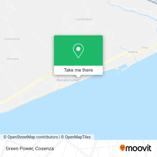 Green Power map