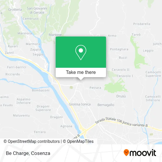 Be Charge map