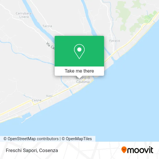 Freschi Sapori map