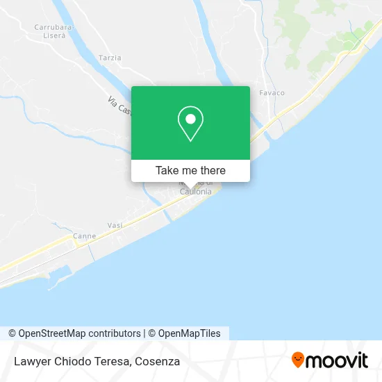 Lawyer Chiodo Teresa map