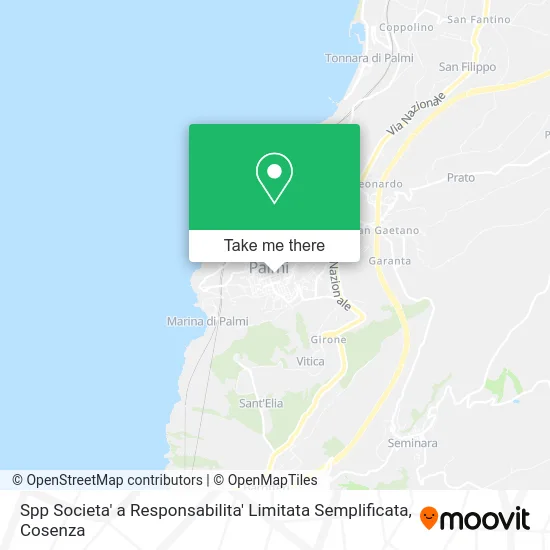 Spp Societa' a Responsabilita' Limitata Semplificata map