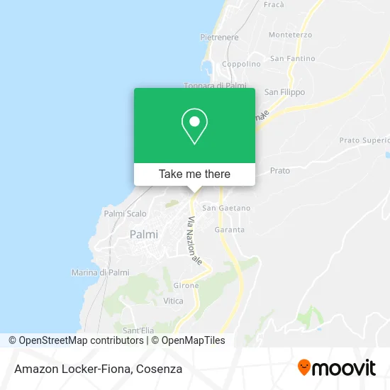 Amazon Locker-Fiona map