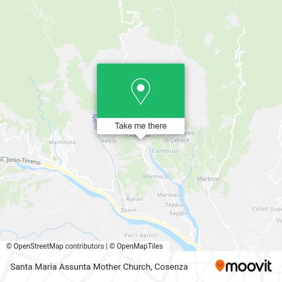 Santa Maria Assunta Mother Church map