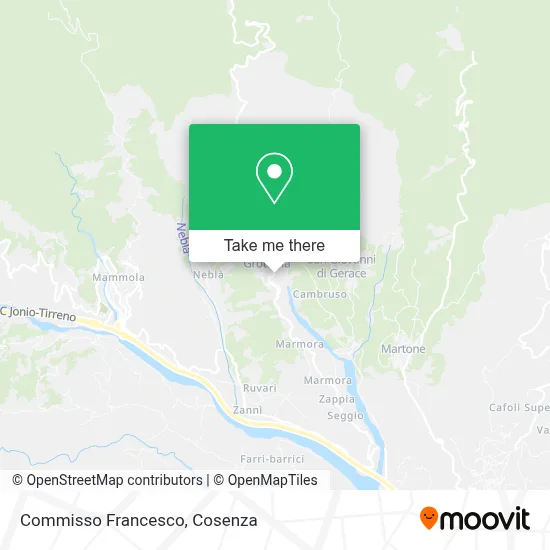 Commisso Francesco map