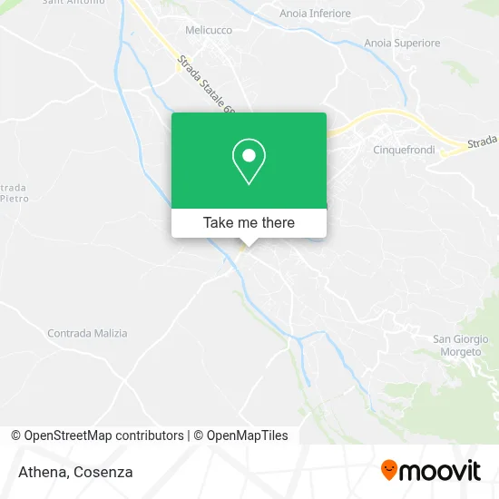 Athena map