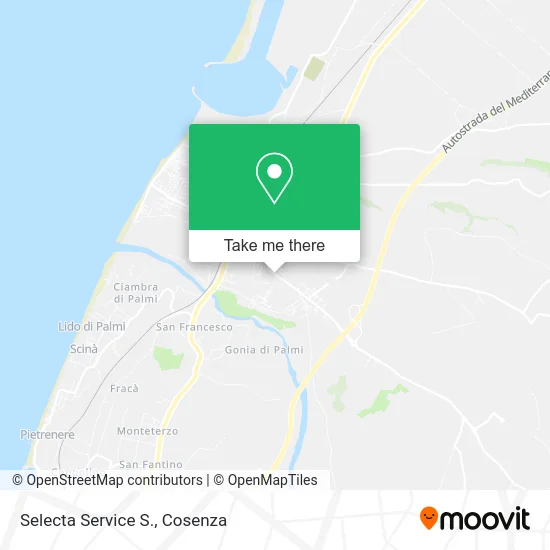 Selecta Service S. map