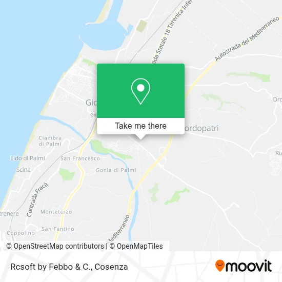 Rcsoft by Febbo & C. map