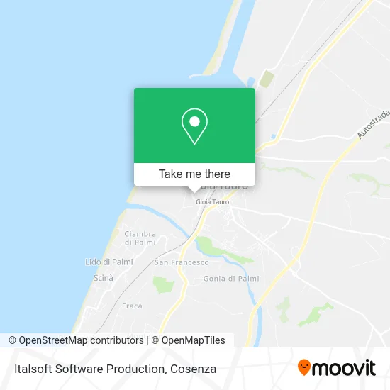 Italsoft Software Production map