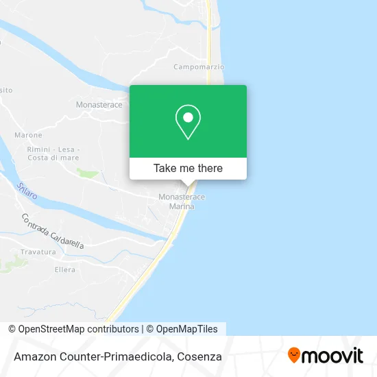 Amazon Counter-Primaedicola map