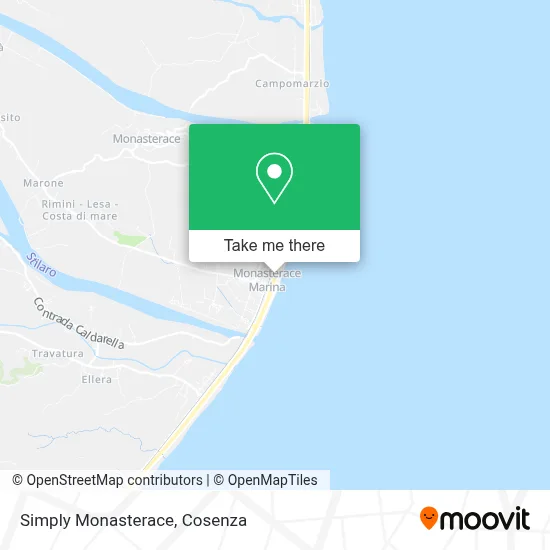 Simply Monasterace map