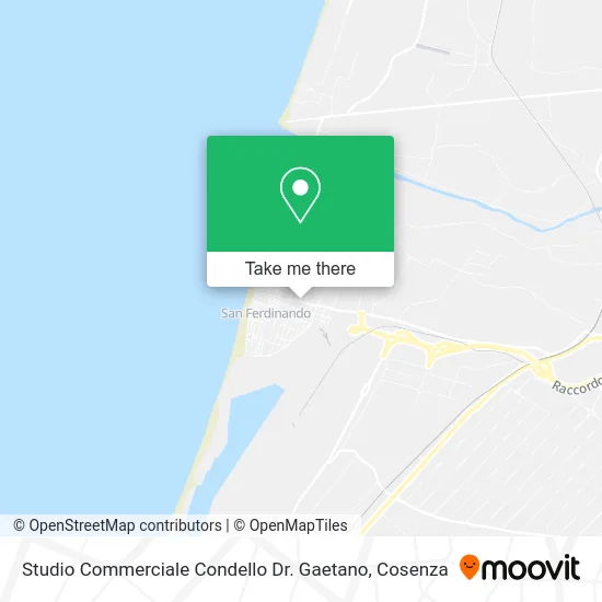 Studio Commerciale Condello Dr. Gaetano map