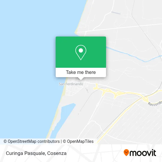 Curinga Pasquale map