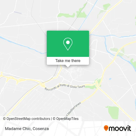 Madame Chic map