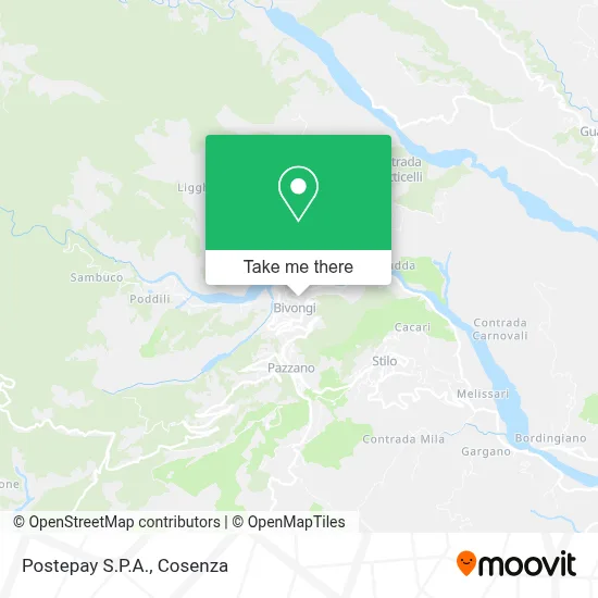 Postepay S.P.A. map
