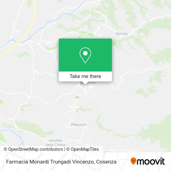 Farmacia Monardi Trungadi Vincenzo map