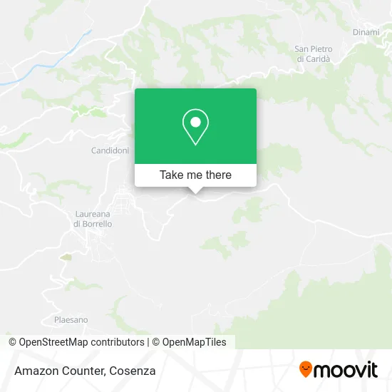 Amazon Counter map