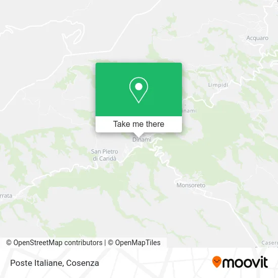 Poste Italiane map