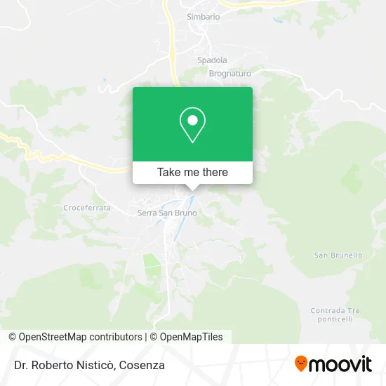 Dr. Roberto Nisticò map