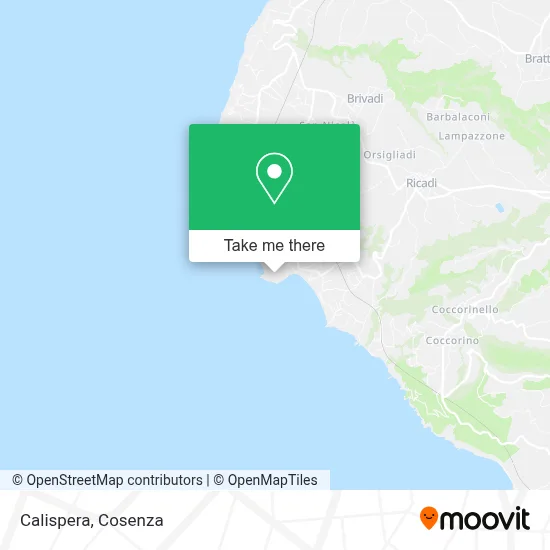 Calispera map