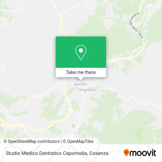 Studio Medico Dentistico Capomolla map