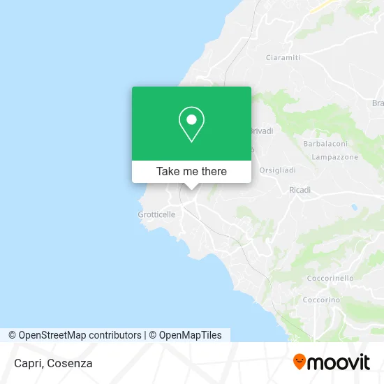 Capri map