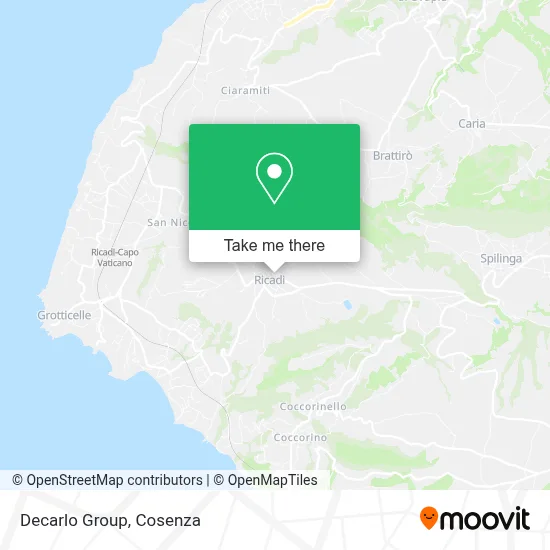 Decarlo Group map