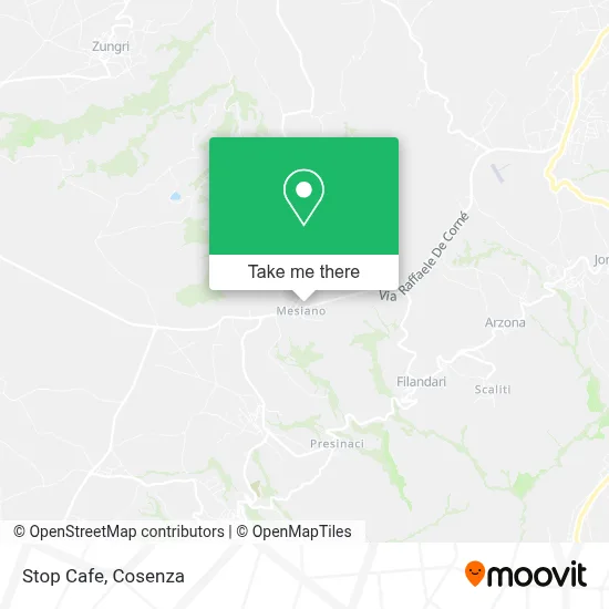 Stop Cafe map