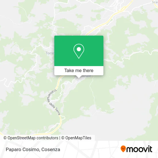 Paparo Cosimo map