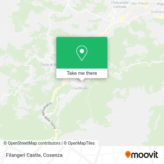 Filangeri Castle map