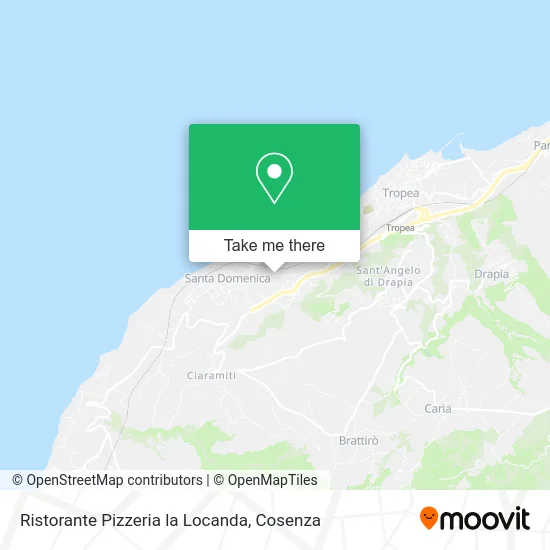 Restaurant Pizzeria La Locanda map