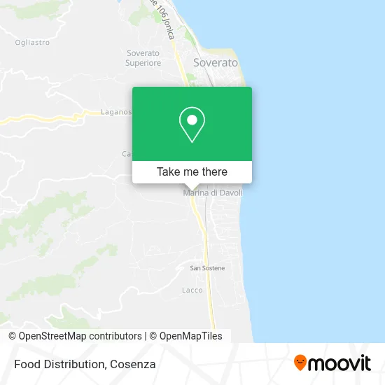 Food Distribution map